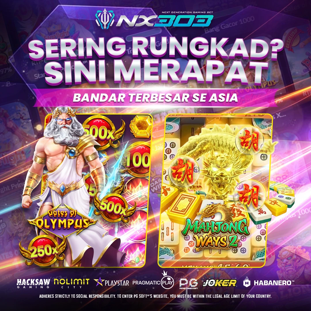NX303: Bandar Slot Online Link Resmi & Slot Gacor Terpercaya